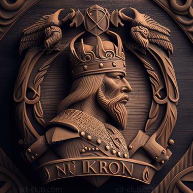 3D model Norway  Kingdom of Norway (STL)